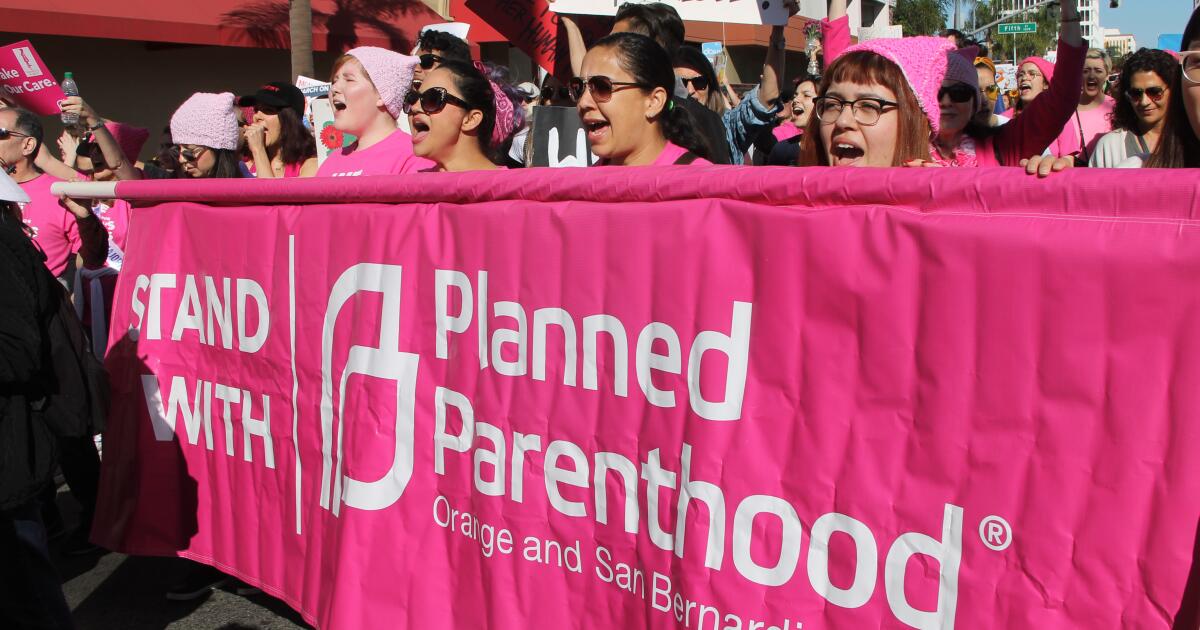 I'm losing my job because Planned Parenthood was 'defunded' by Trump
