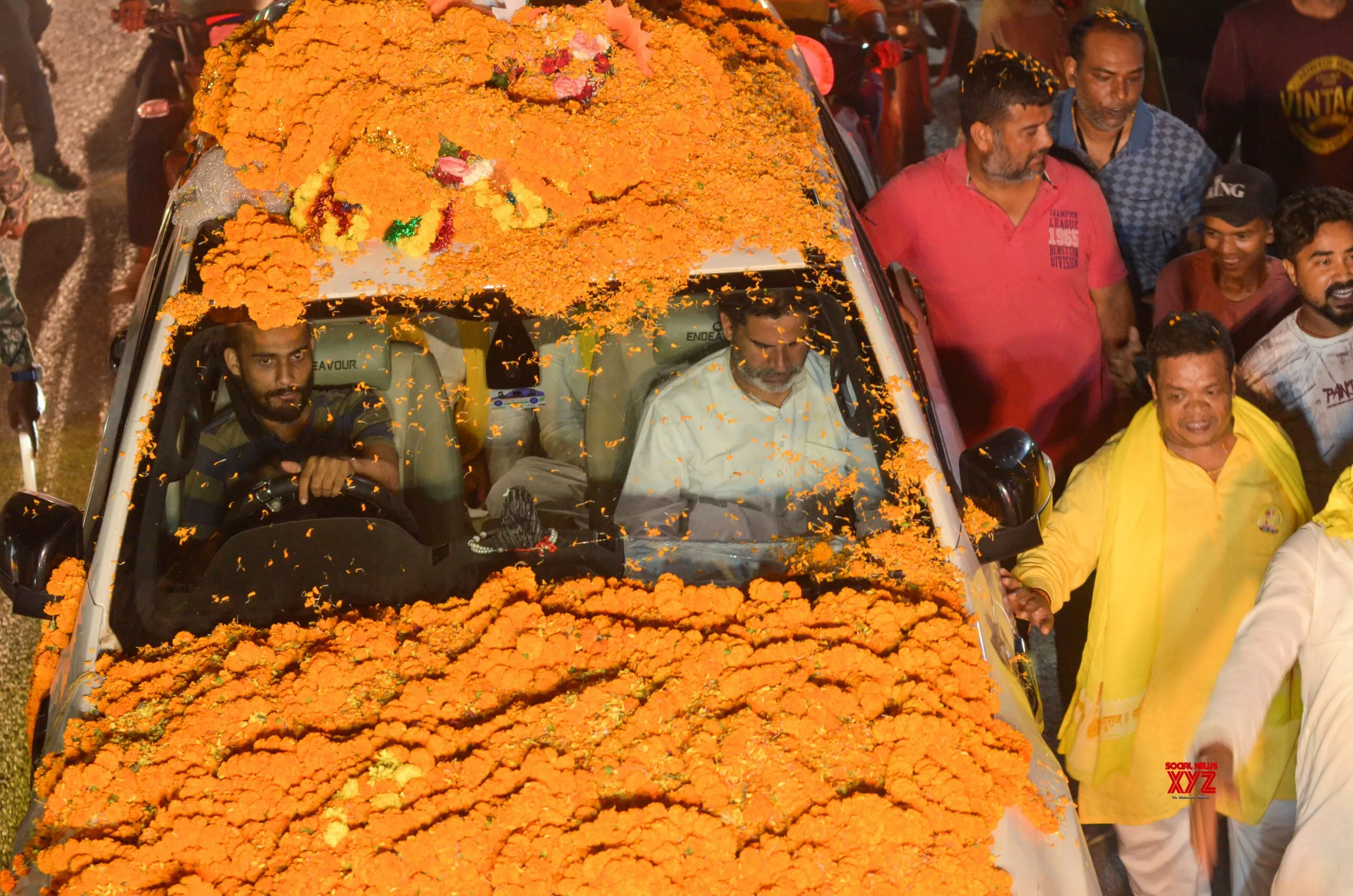 Gaya: Prashant Kishor Holds Roadshow #Gallery