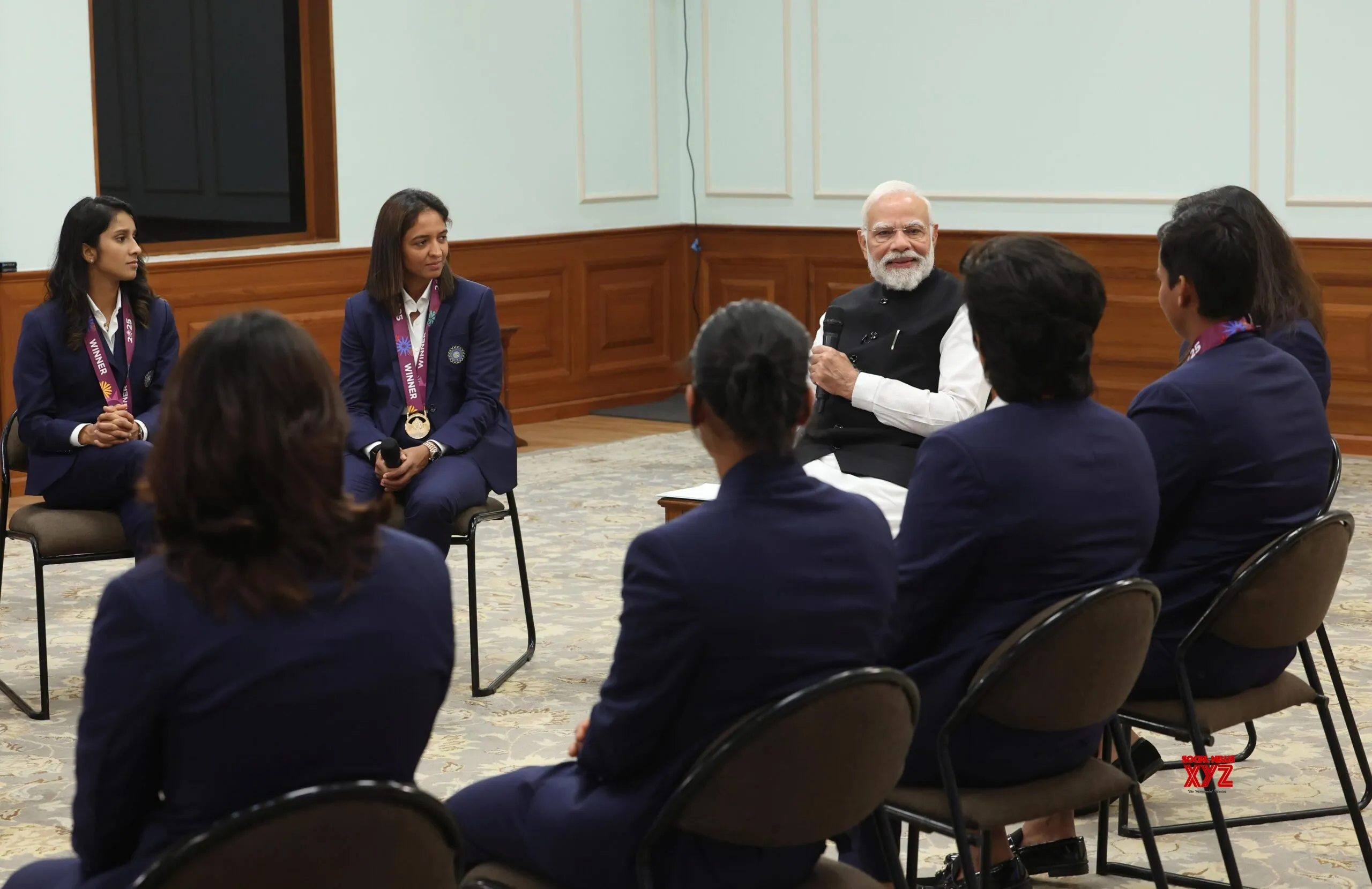 PM Modi urges Indian women’s cricket team players to promote Fit India Movement to combat obesity