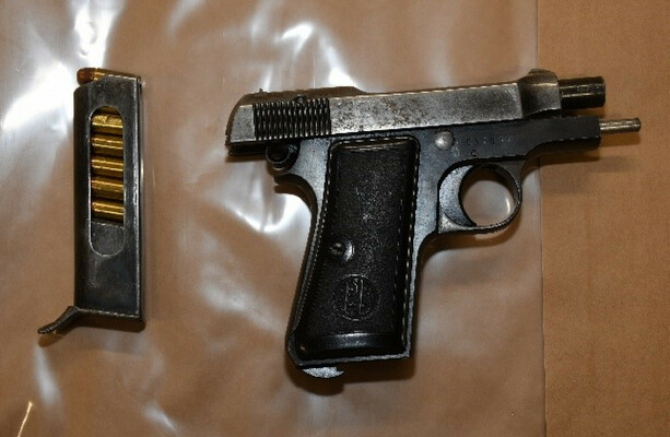 Guns, ammunition and pipe bomb components seized from property in Cork