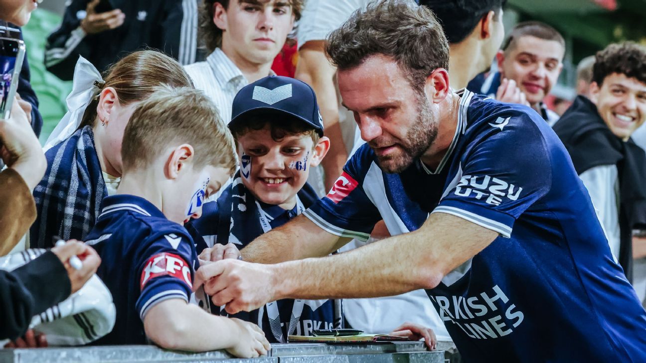 From Man Utd to Japan and Australia: Why Mata can't quit soccer