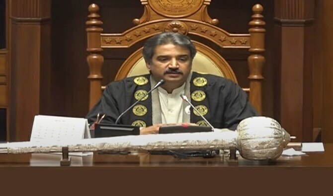 CG Iran meets Speaker Sindh Assembly