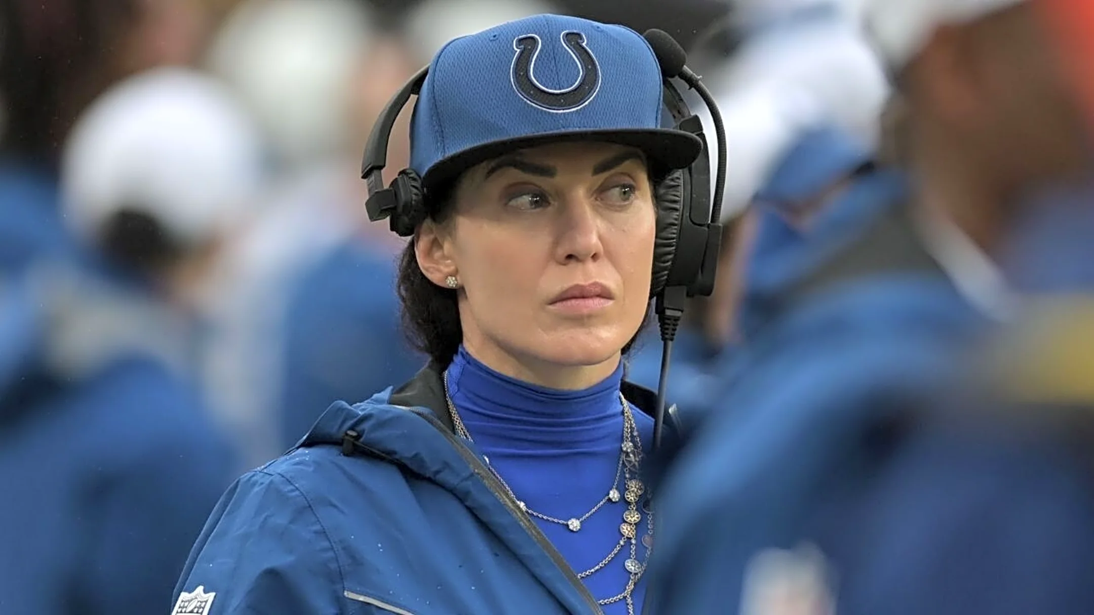 Why Is the Colts Owner Carlie Irsay-Gordon Always on the Sidelines During Games?