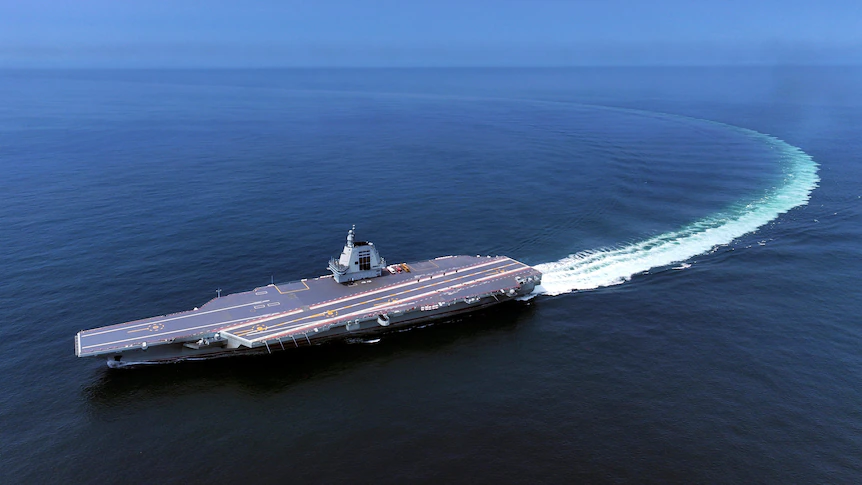 China's new aircraft carrier shows it is seeking power far from its coast