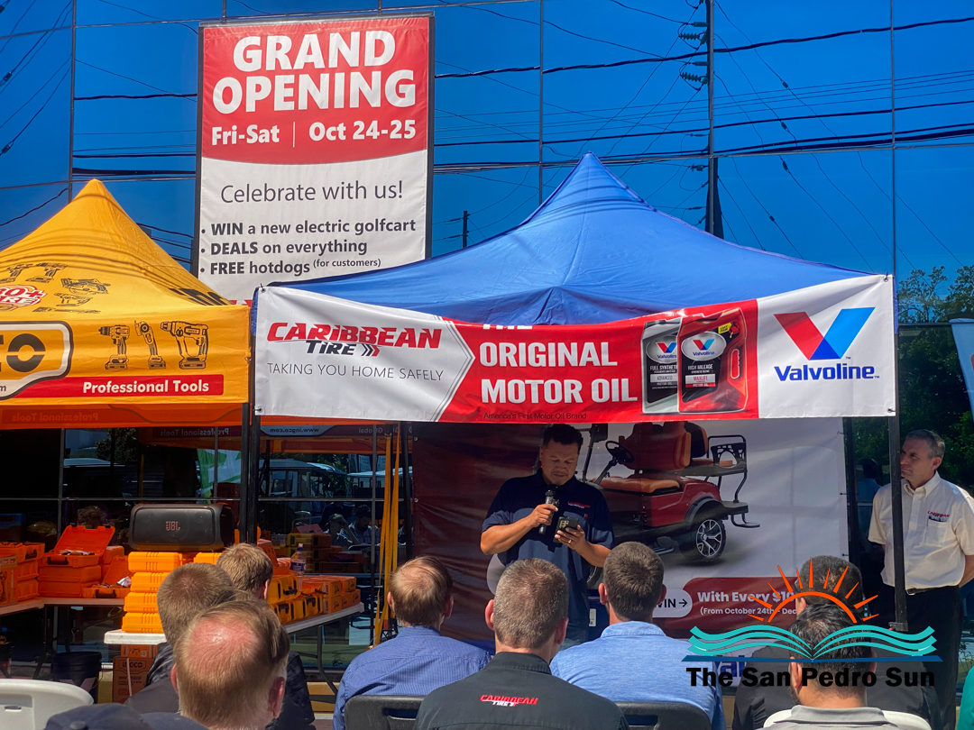 Caribbean Tire opens branch in Ambergris Caye