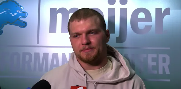 Detroit Lions DE Aidan Hutchinson reflects on past losses, eyes team bounce-back vs. Commanders