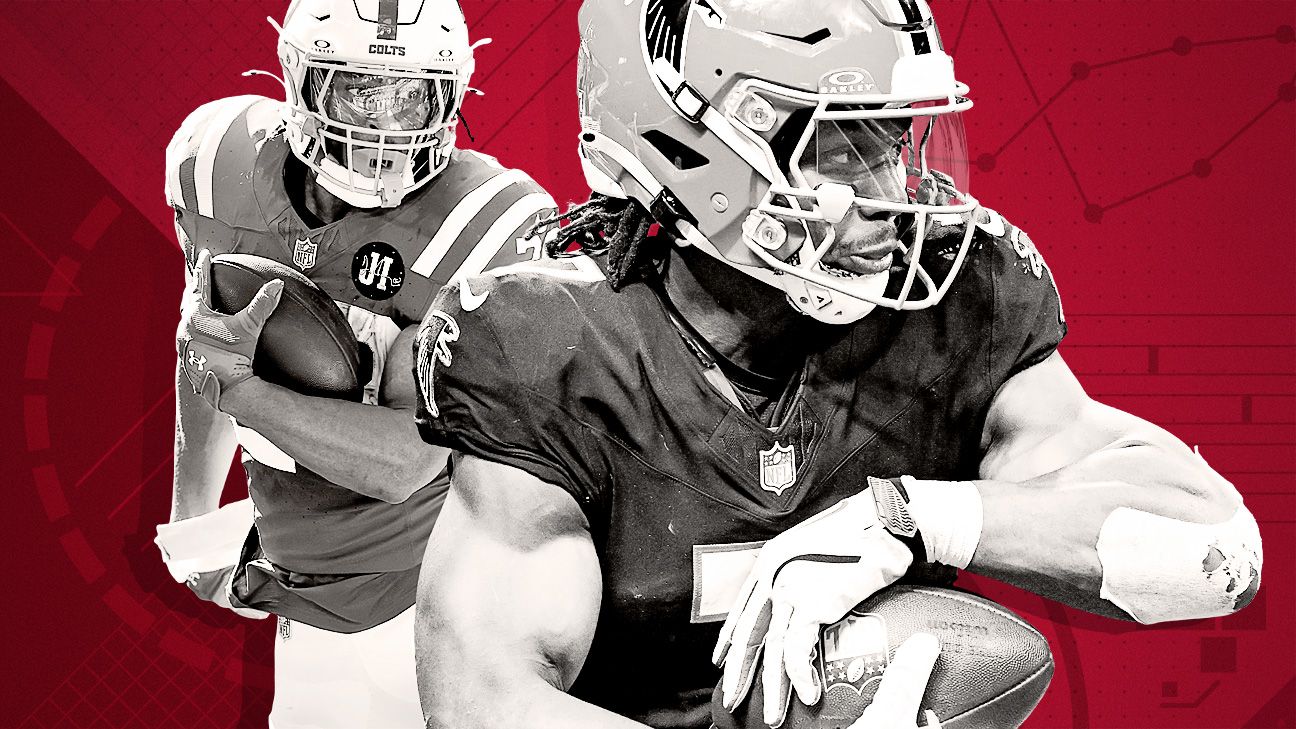 Colts' Jonathan Taylor vs. Falcons' Bijan Robinson in RB duel