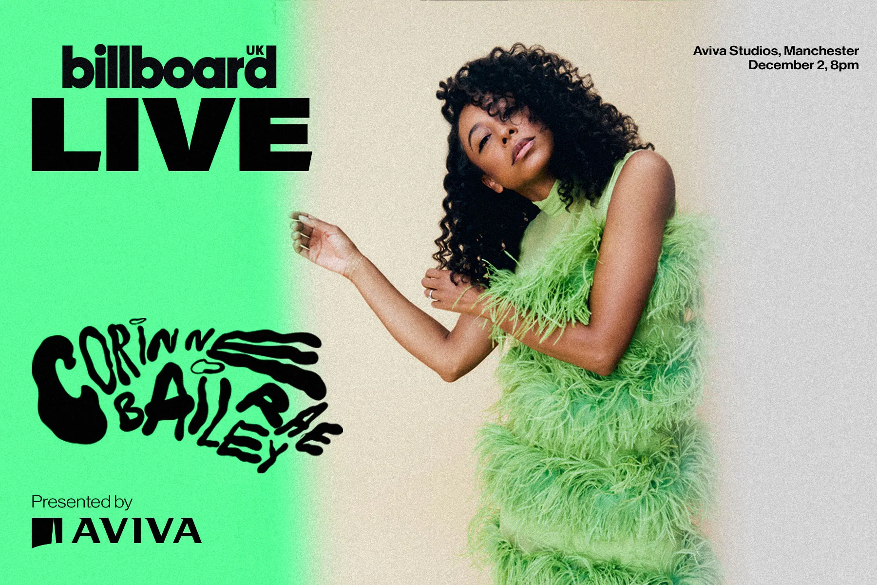 Corinne Bailey Rae to Headline Billboard U.K. Live at Manchester’s Aviva Studios: Get Tickets