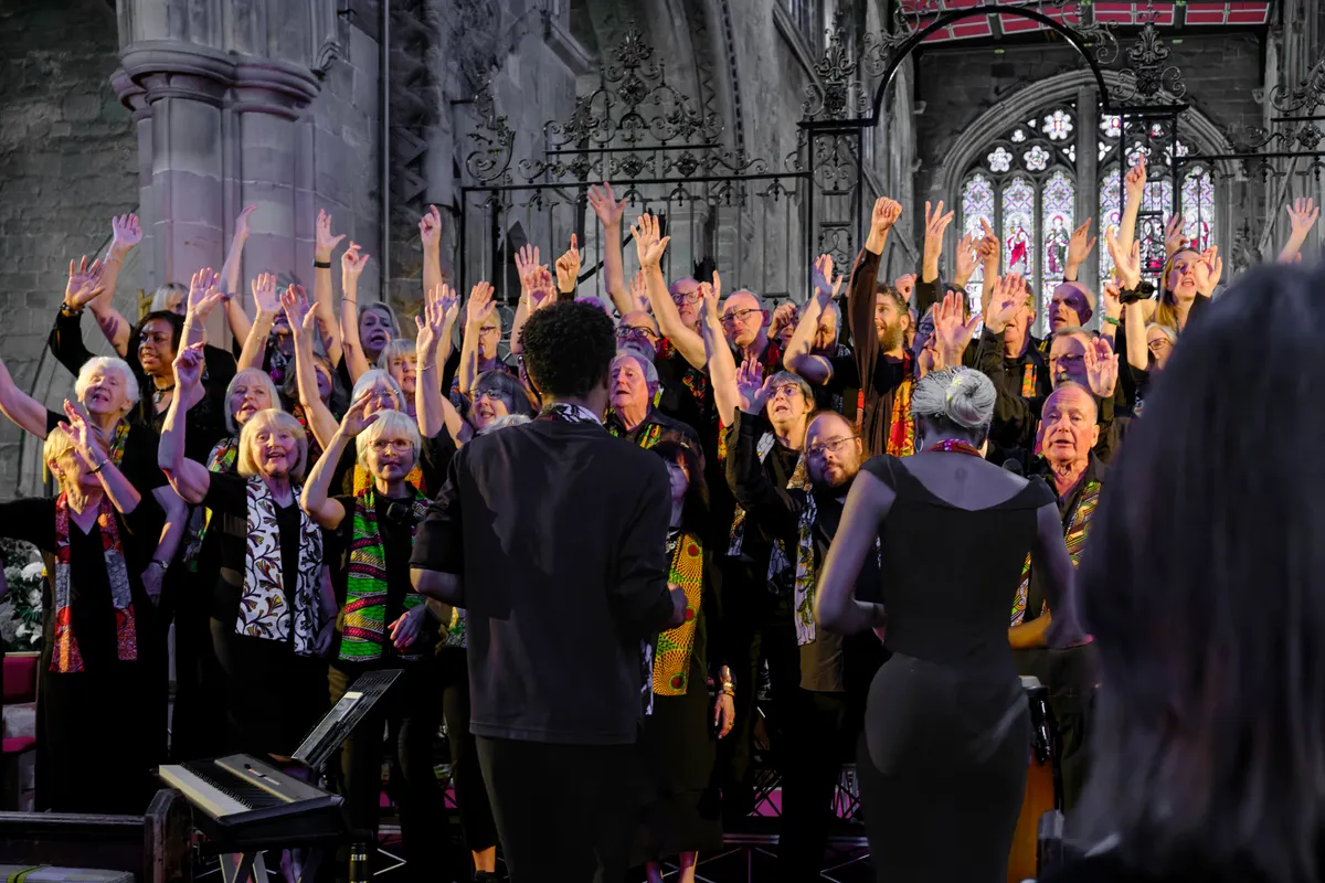 Review: Lichfield Gospel Choir bring a triumphant performance full of African flavour to city cathedral