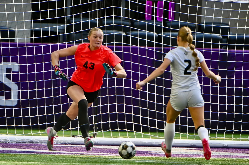 Mahtomedi star goalie finds voice and self