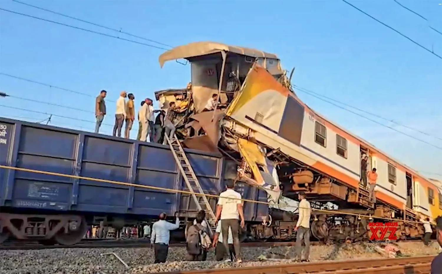 Passenger Train Accident in Bilaspur #Gallery
