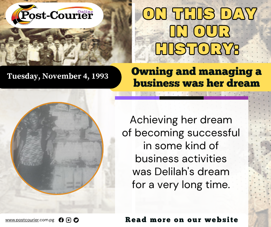 ON THIS DAY IN OUR HISTORY: Owning and managing a business was her dream