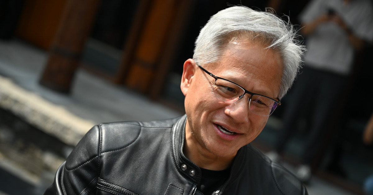 Nvidia CEO drops unsettling prediction on AI race