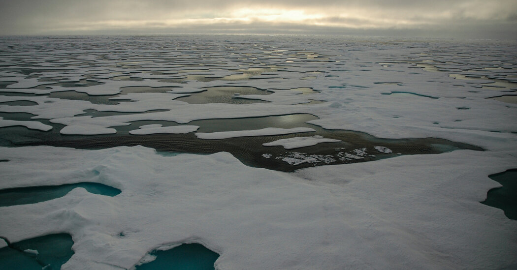 Past Arctic Sea Ice Levels Recreated by Traces of Cosmic Dust