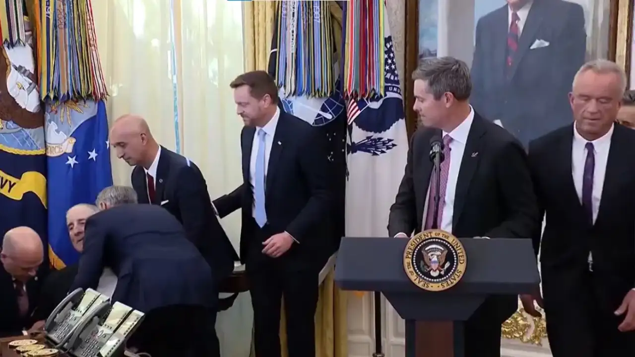 Did RFK Jr Run Away After Pharma Executive’s Collapse In the Oval Office?