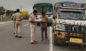 ₹1.56 Lakh Penalty Imposed in Prakasam Vehicle Checks