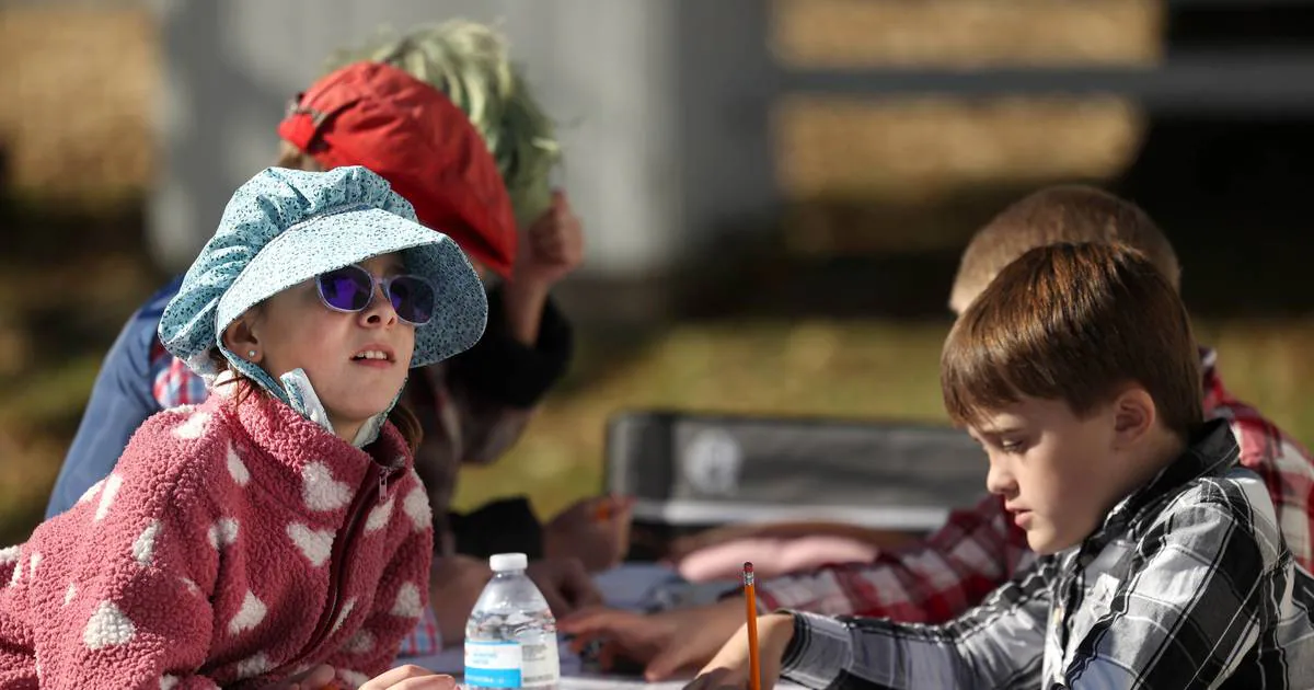 Sycamore students step back in time at historic North Grove schoolhouse