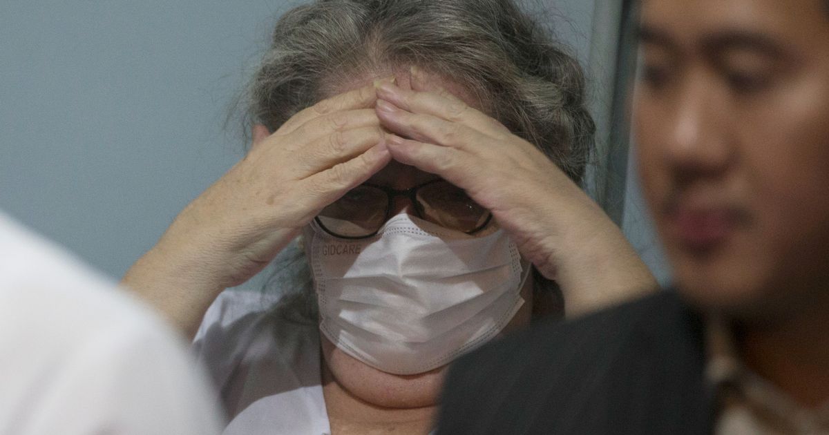 Brit drug mule gran Lindsay Sandiford pictured for first time after 13 years on Death Row