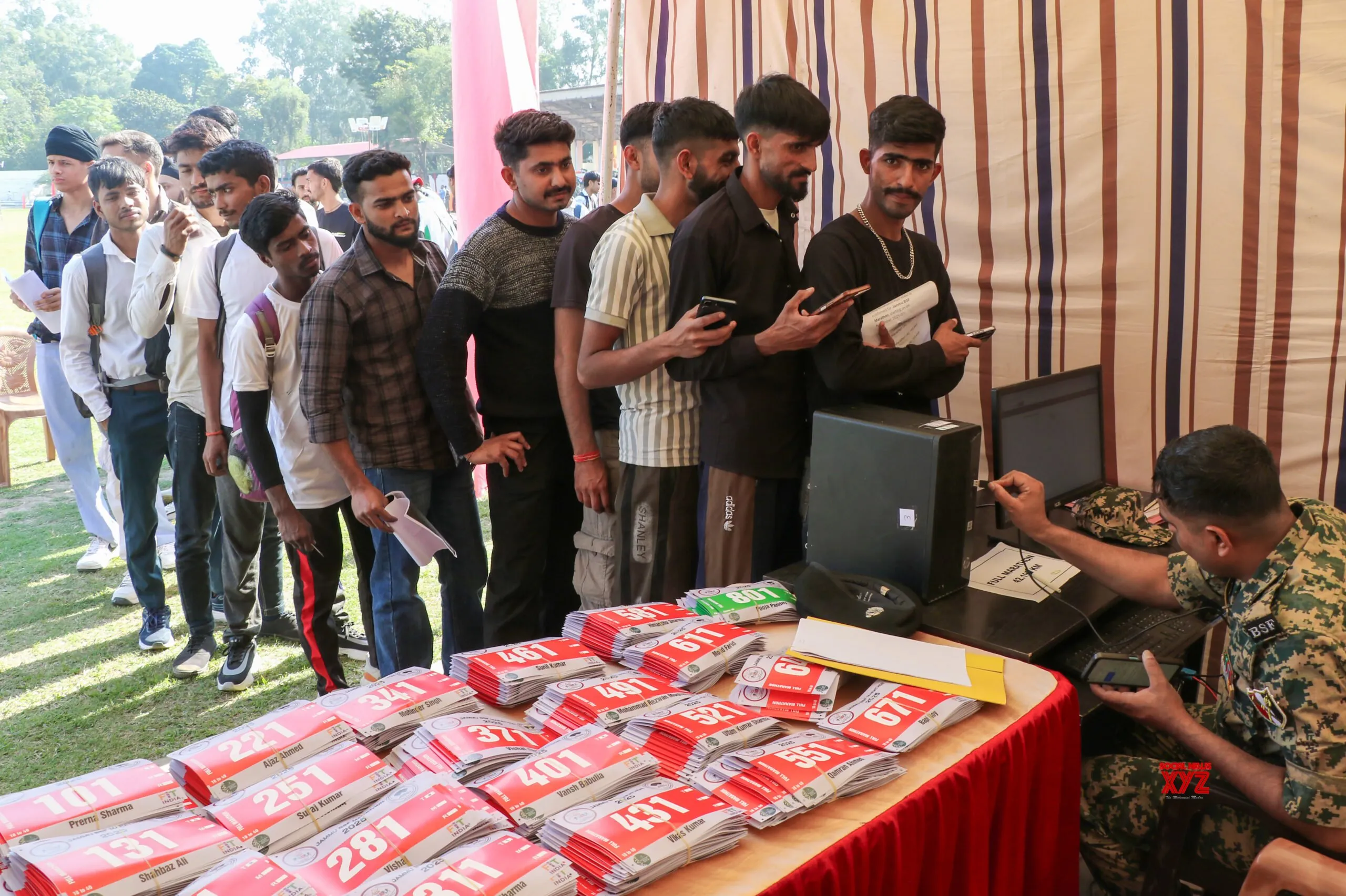 Jammu: Registrations Begin for 1st BSF Marathon 2025 #Gallery