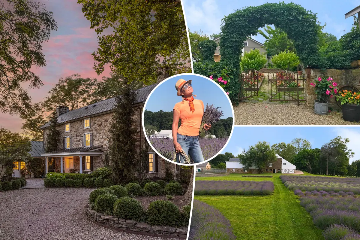 Yolanda Hadid's Pennsylvania farm is back for $10.88M