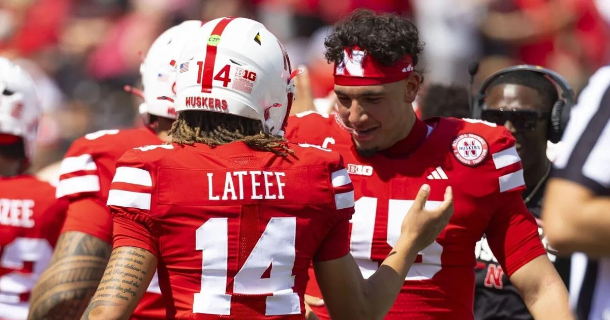Amie Just: TJ Lateef has Dylan Raiola in his corner as he readies for first start