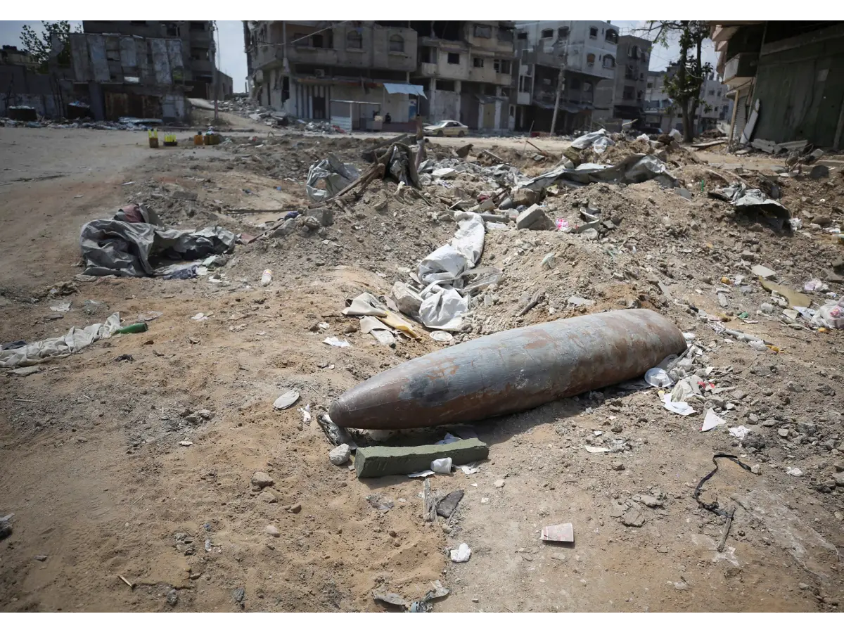Unexploded Ordnance in Gaza A Silent Killer Endangering Civilian Lives Daily