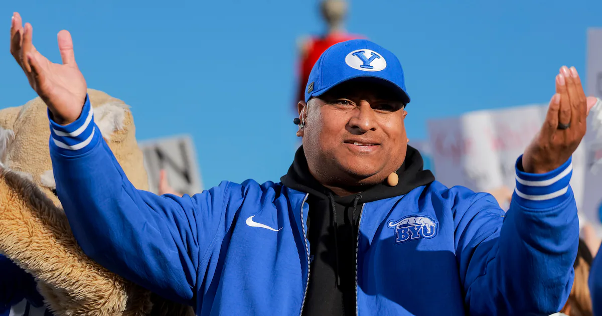 Kalani Sitake has BYU stacking up wins, playing with joy and making believers