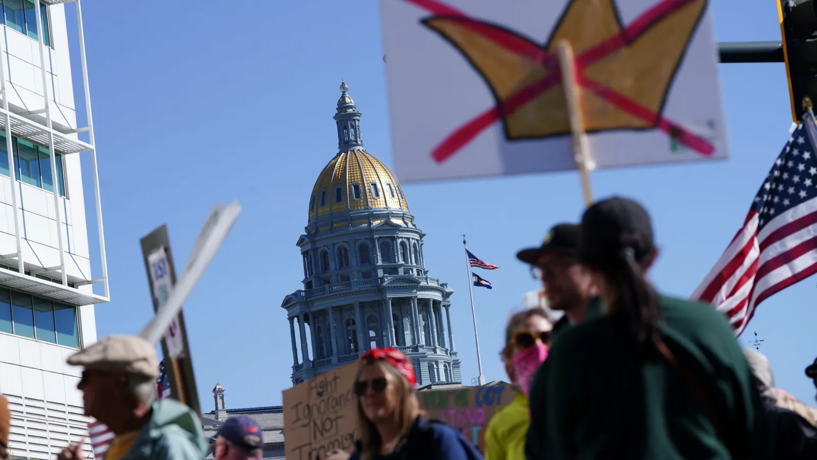 March on Trump protesters. Prolonged, mass protests can  and have  succeeded (Letters)