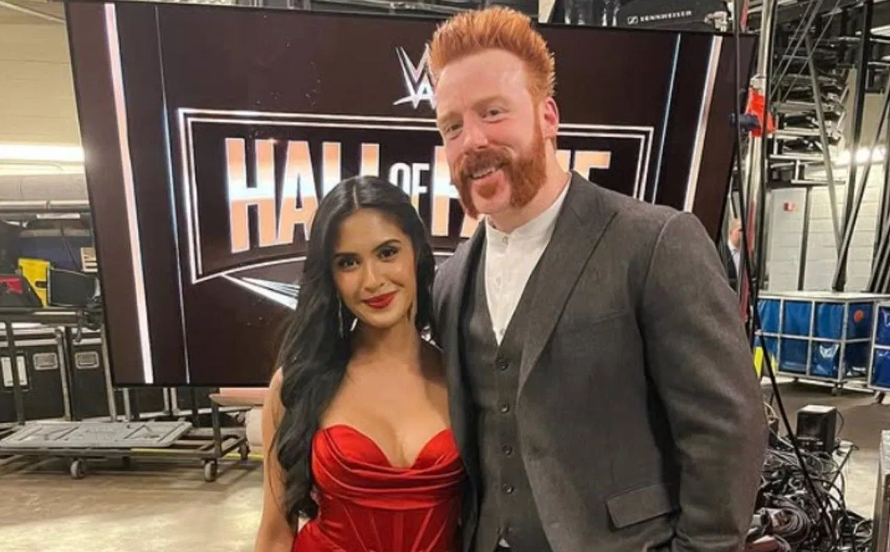 Congratulations to WWE star Sheamus and his wife 