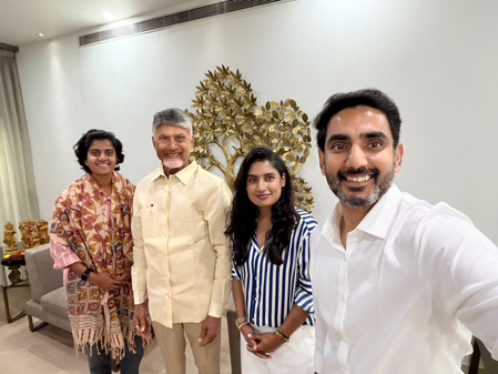 Women’s world-cup winning team member Shree Charani calls on CM Naidu