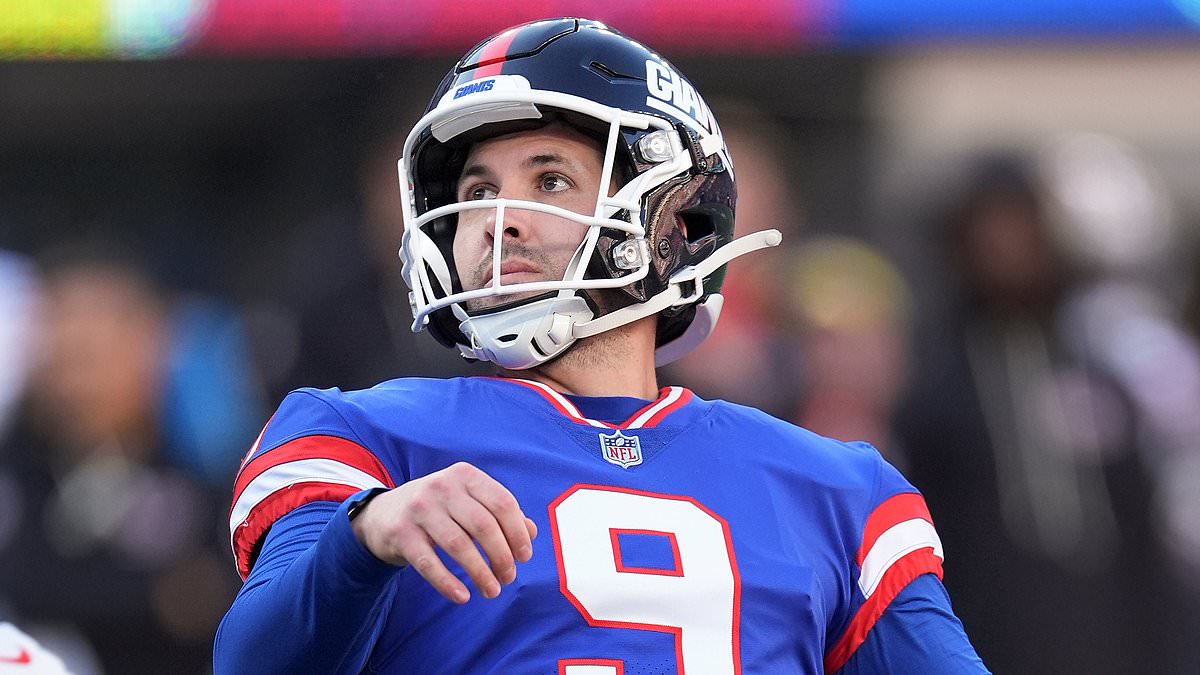 New York Giants star Graham Gano says fans tell him to kill himself when he plays badly
