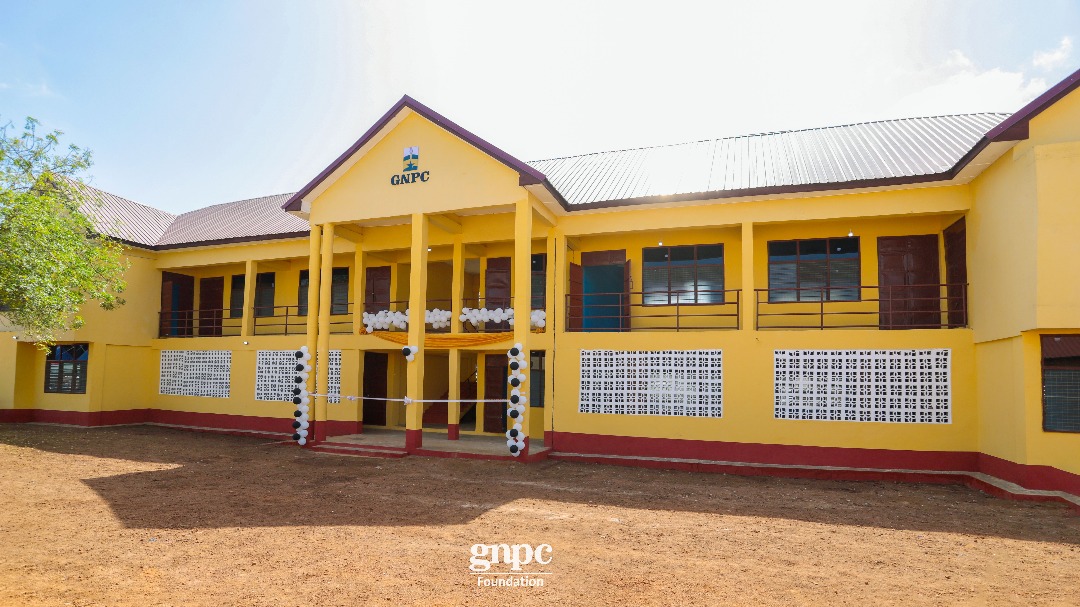 GNPC Foundation commissions 160-bed girls’ dormitory, 24-seater wash facility for Bimbilla SHS