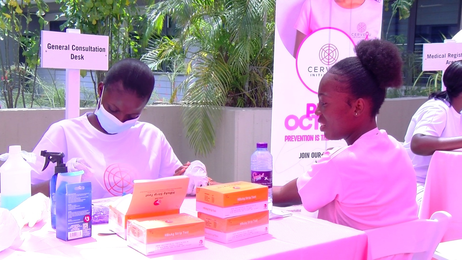 Cerveau Initiative ends pink October with free breast cancer screening and awareness drive