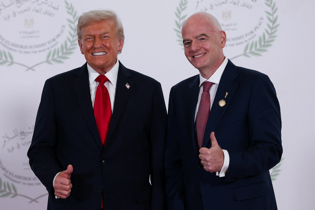 Trump could receive new peace prize from FIFA at World Cup draw