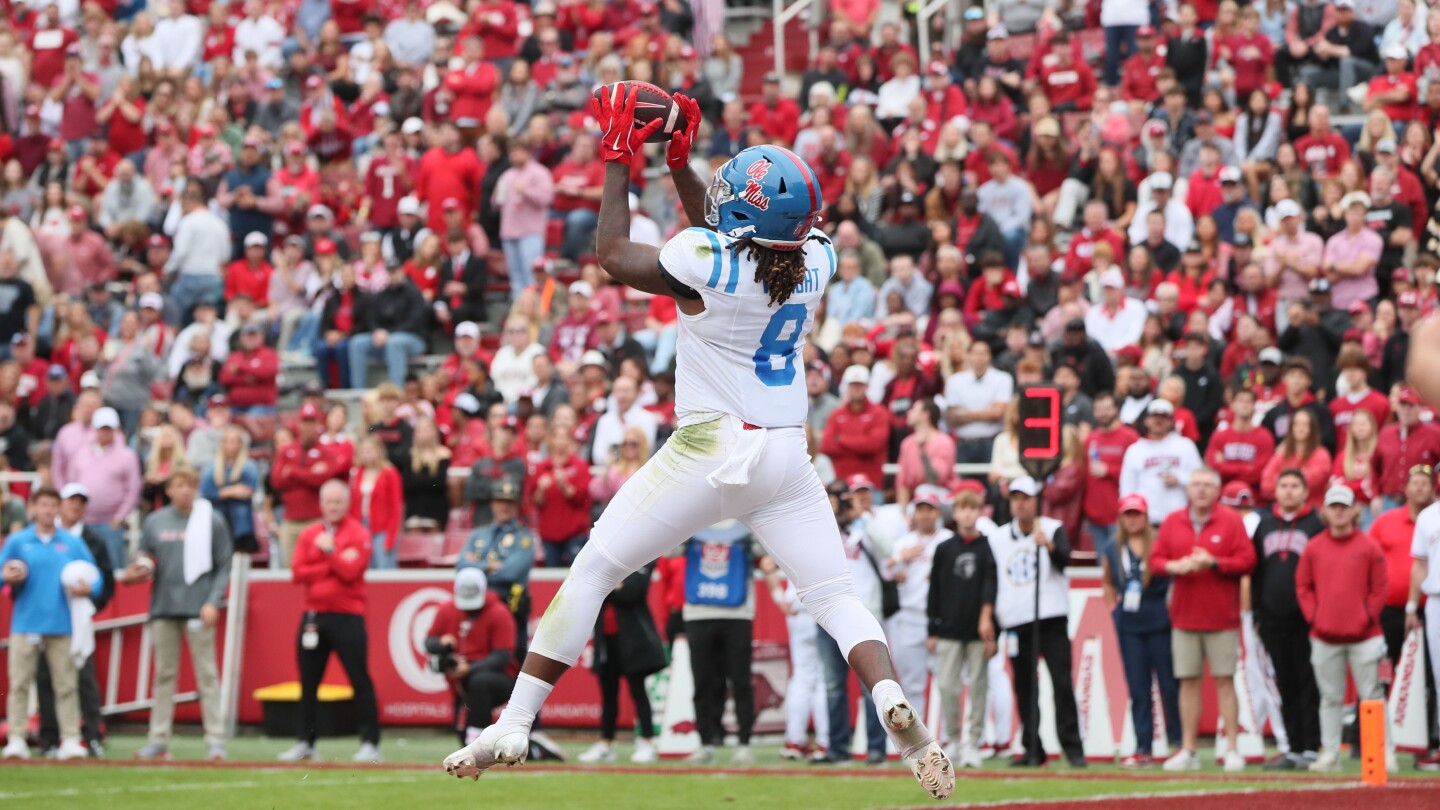 No. 7 Ole Miss tunes out talk of Kiffin’s future and rankings as the Rebels prepare to host Citadel