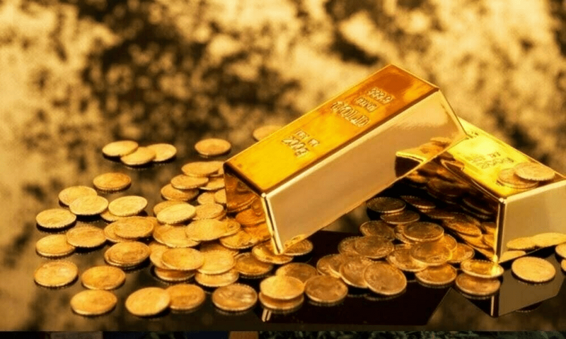 Gold prices fall over 2pc