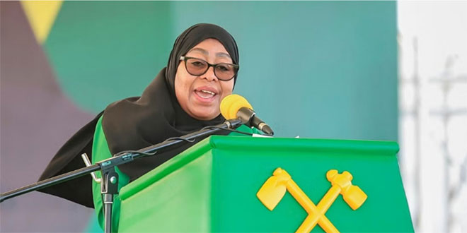 President elect Samia Suluhu Hassan