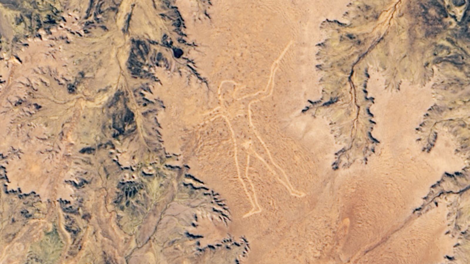 2-mile-tall, naked 'Marree Man' looming over Australian outback is a total mystery — Earth from space
