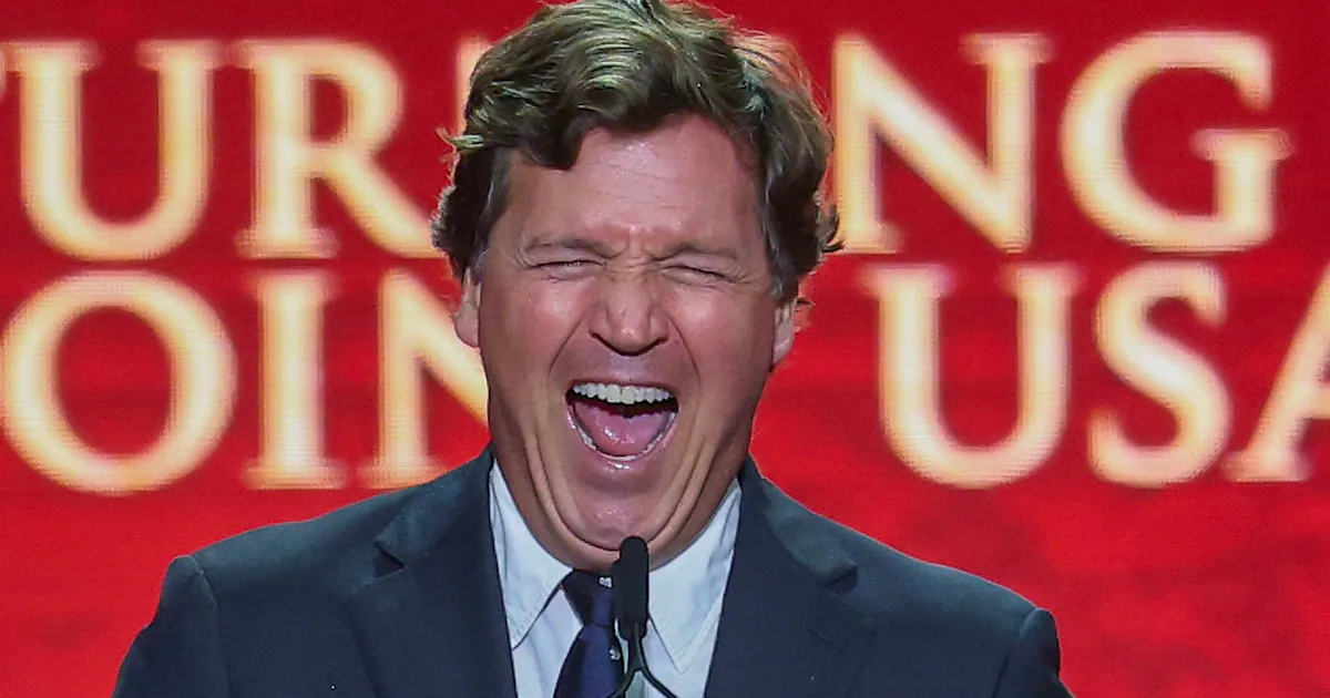 Tucker Carlson Makes Sick Suicide Joke About Liz Cheney