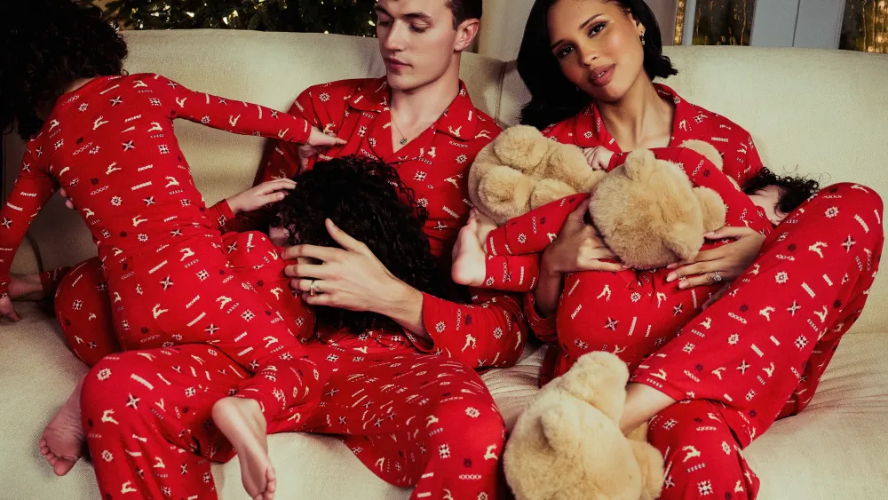 Skims Holiday Campaign Starring Nara and Lucky Blue Smith: Shop Online
