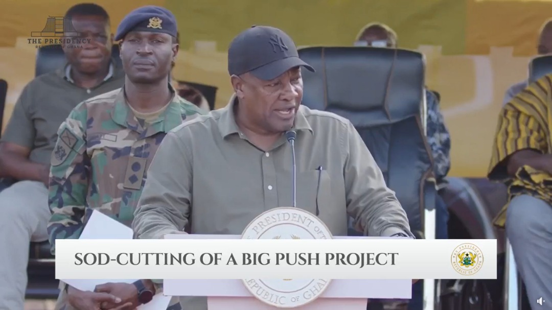 Mahama announces feasibility and design works for Green City project