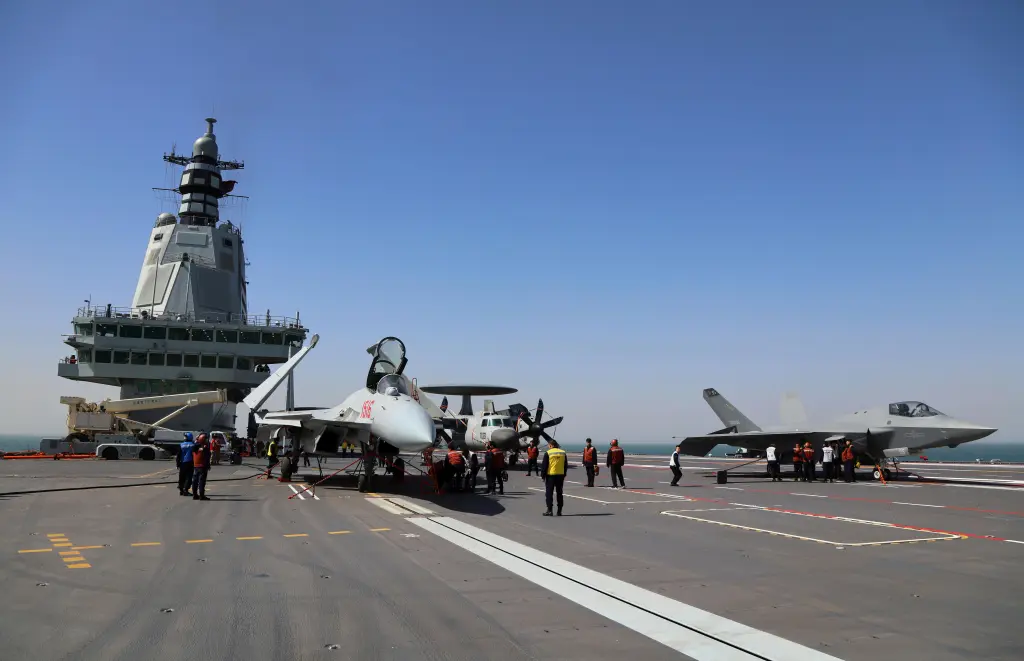 China seeks to project power with the new Fujian aircraft carrier