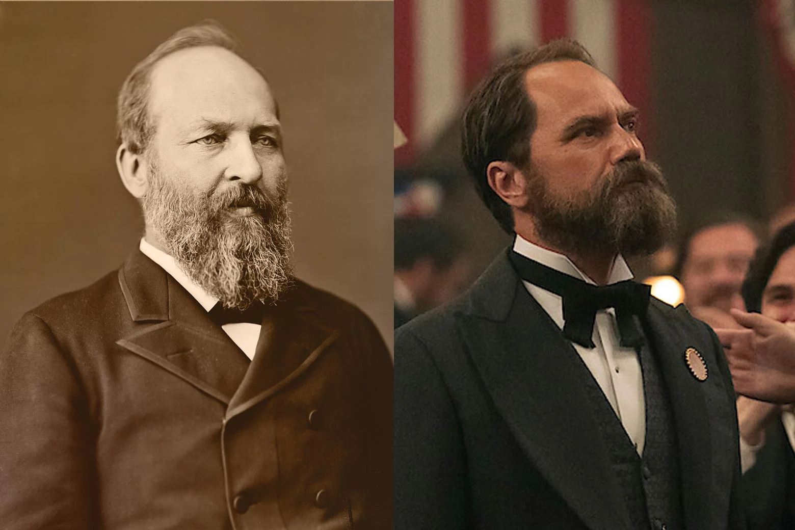 Fact vs. fiction in the new James Garfield series.