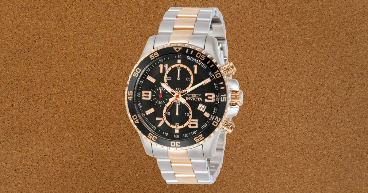 Invicta’s Striking Chronograph Watch Is 89% Off