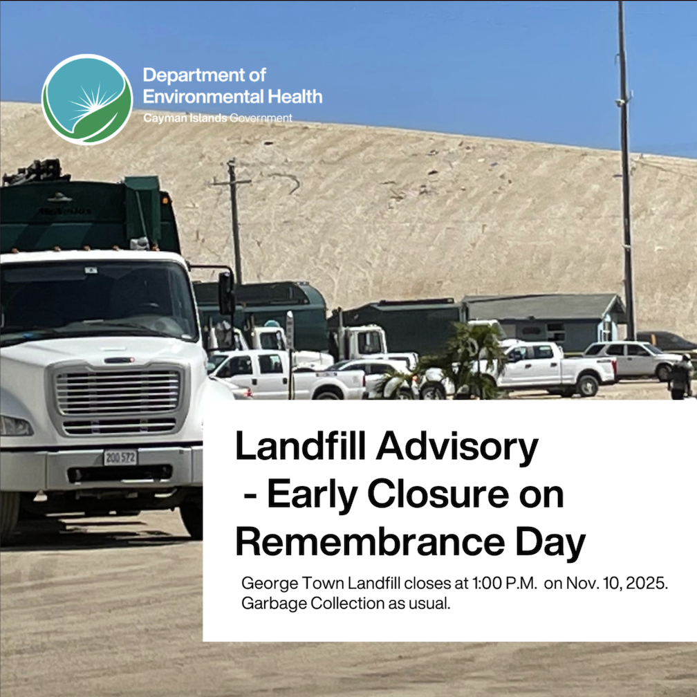 Cayman: DEH Operations on Remembrance Day 2025