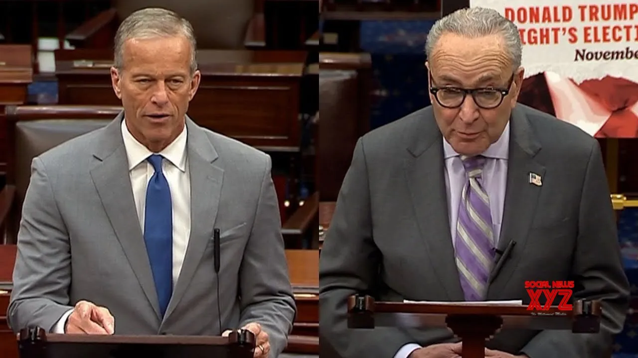 Watch: Thune, Schumer speak as FAA orders flight reductions due to government shutdown (Video)
