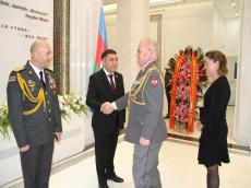 Azerbaijan’s Embassy in China marks Victory Day and State Flag Day