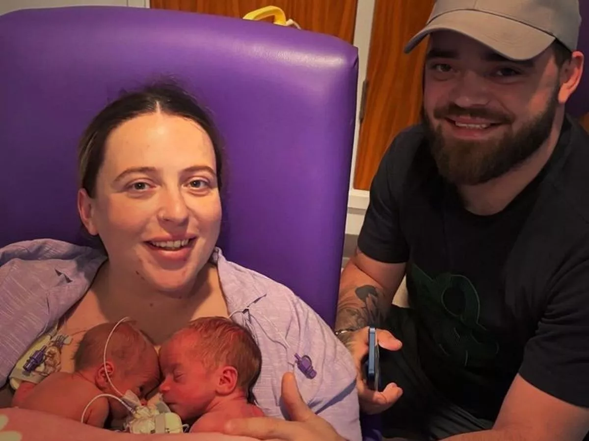 Mum finds partner dead on sofa days before baby twins turn one