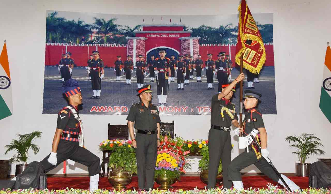 MCEME felicitates 23 officer cadets at award ceremony in Hyderabad