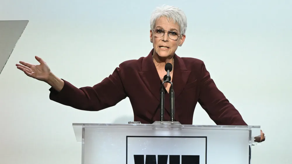 Jamie Lee Curtis Celebrates Election Day Democratic Sweep